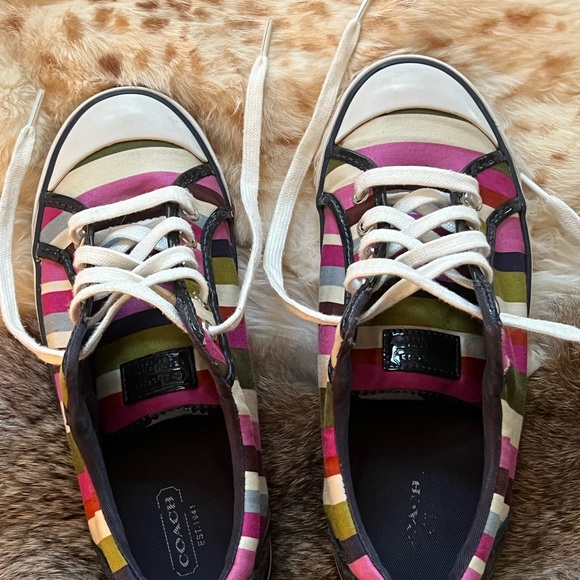 Coach sneakers size 8 womens - Picture 3 of 11